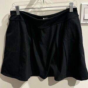 Zella Black Athletic Skort